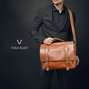 Tas Laptop Kulit Asli 15 Inch Voila Elliot