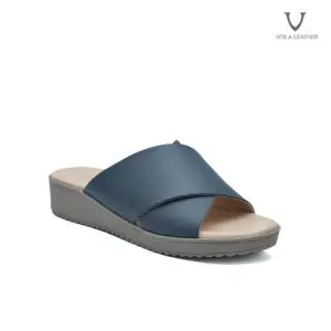 Sandal Kulit Asli Voila Jewel Grey