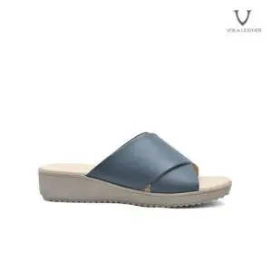 Sandal Kulit Asli Voila Jewel Grey