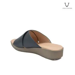 Sandal Kulit Asli Voila Jewel Grey