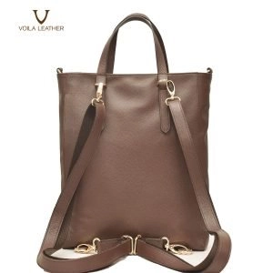 Tote Selempang Backpack Kulit Asli Voila Heydy Brown 4