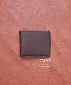 Dompet Kulit Pria Voila Oliver Dark Brown