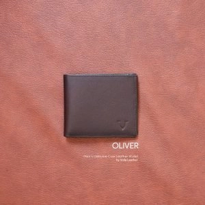 Dompet Kulit Pria Voila Oliver Dark Brown