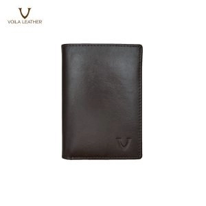 Dompet Kulit Pria Voila Roman Dark Brown 1