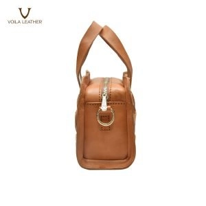 Ethnic Handmade Authentic Leather Bag Voila Gyana Havana 3