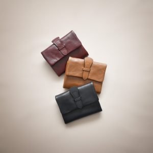 2 Fold Soft Leather Women's Wallet Colors