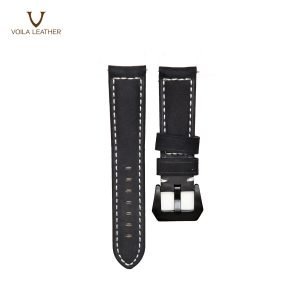 Voila Bonaventura Genuine Leather Quick Release All Watch 22mm Strap (3)