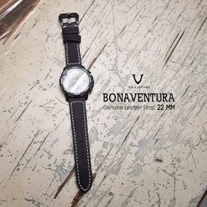 Voila Bonaventura Genuine Leather Quick Release All Watch 22mm Strap