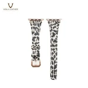 Voila Dalmatian Genuine Leather iWatch Strap Women