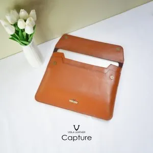 Genuine Leather Laptop Case Voila Capture