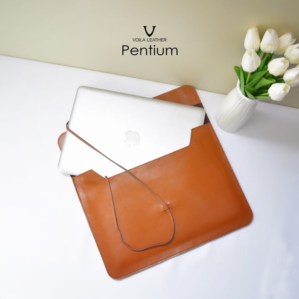 Genuine Leather Laptop Case Voila Pentium