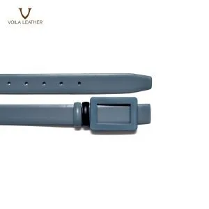 Genuine Leather Womens Belt Voila Moana Grey (8)