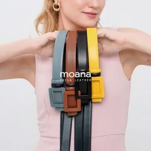 Genuine Leather Womens Belt Voila Moana