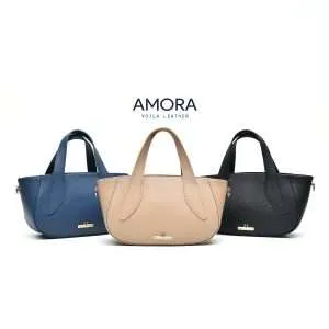 Genuine Leather Handbag Sling Voila Amora