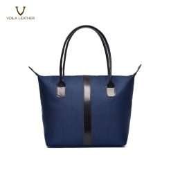 Basic-Tote-Premium-Nylon-Leather-Voila-Florence-Blue-3