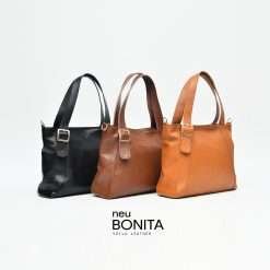 Tas Tote Selempang Kulit Asli Voila Neu Bonita