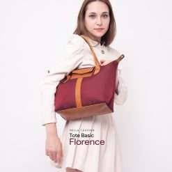 Florence Tote Mdl Maroon 7