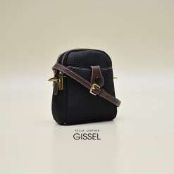 Smart Phone Bag Kulit Asli Voila Gissel Black