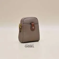 Smart Phone Bag Kulit Asli Voila Gissel Grey