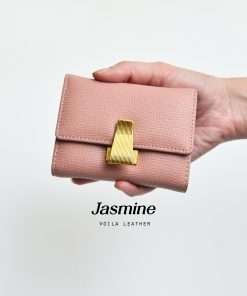 Dompet Wanita Kulit Asli Voila Jasmine Soft Pink