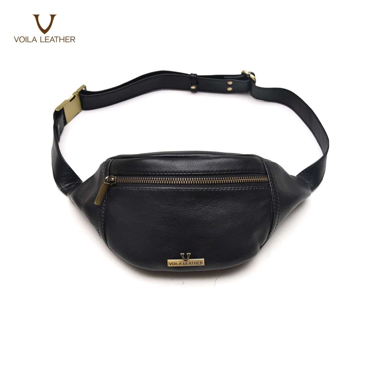 Genuine Leather Unisex Waistbag Voila Jessy 1