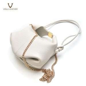 Tas Tote Selempang Voila Fayre White